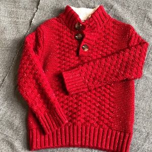 Cat & Jack Boys Red Sweater